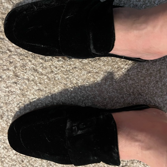 Free People At Ease Velvet Mules - Picture 2 of 6